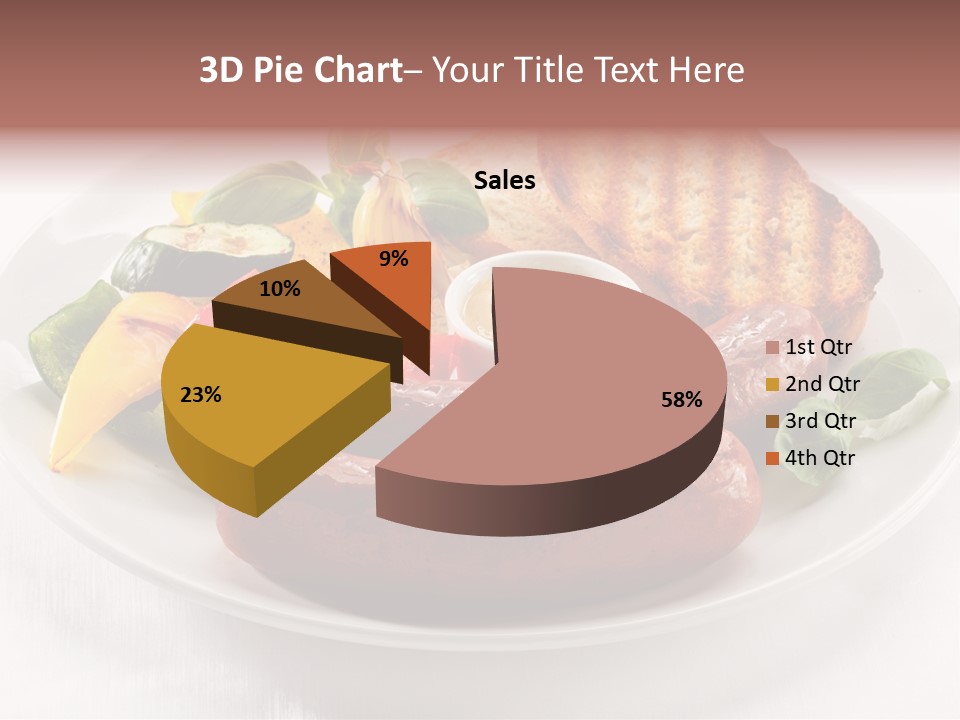 Diet Restaurant Nutrition PowerPoint Template