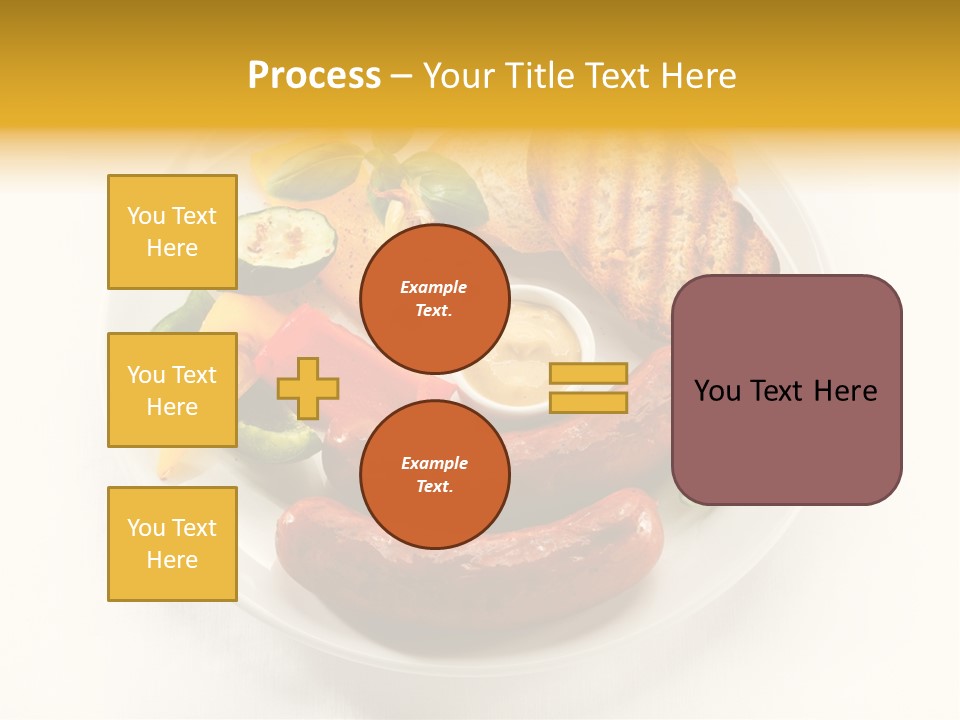 Fries Beef Eat PowerPoint Template
