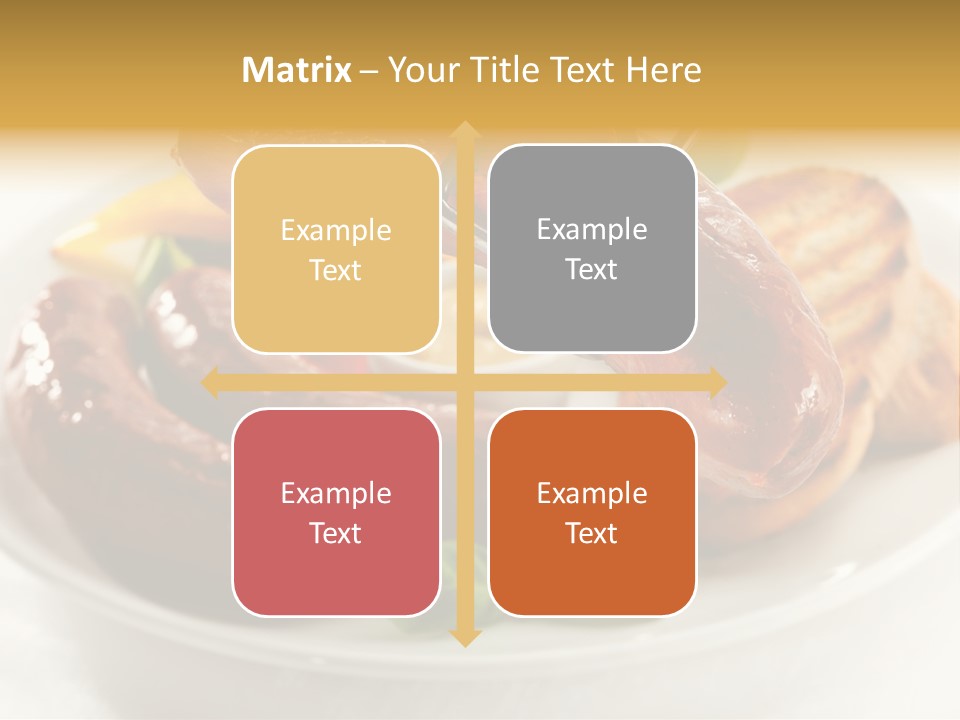 Restaurant Grill Dinner PowerPoint Template