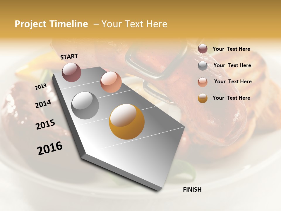 Restaurant Grill Dinner PowerPoint Template