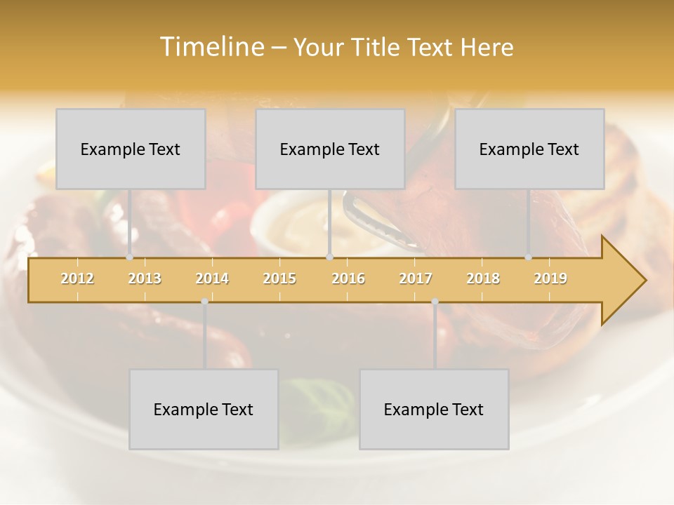 Restaurant Grill Dinner PowerPoint Template