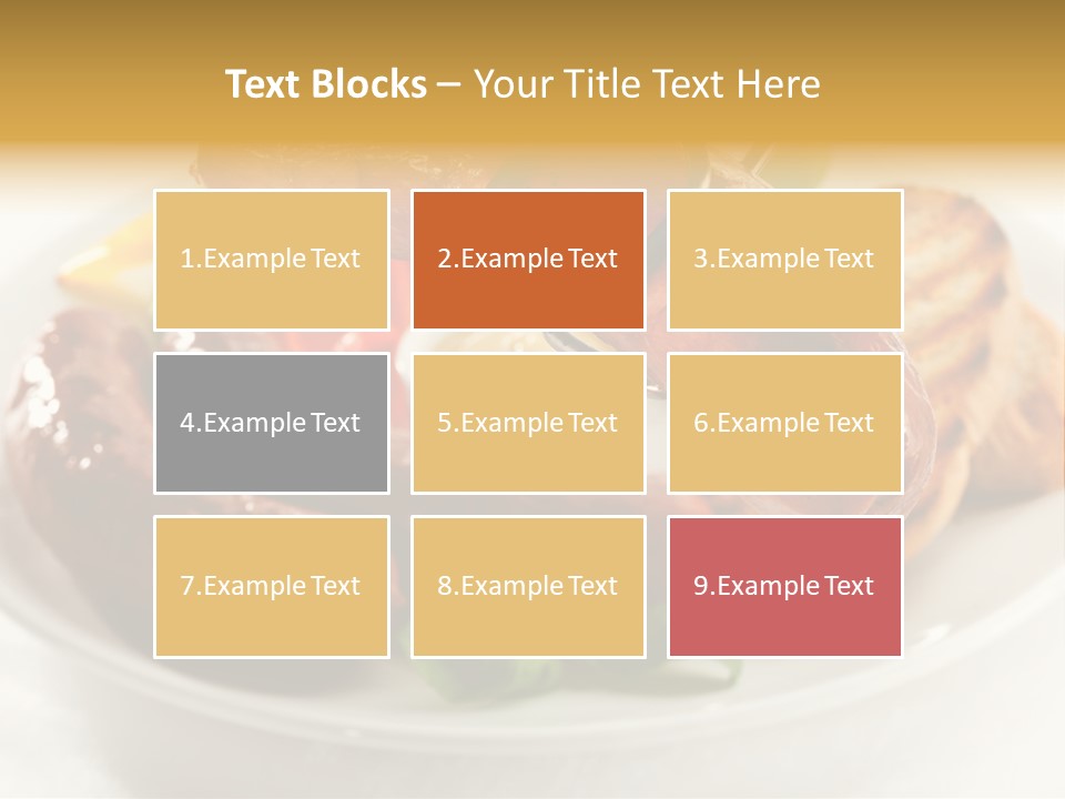 Restaurant Grill Dinner PowerPoint Template