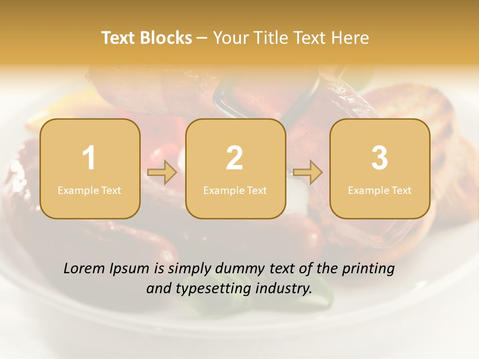 Restaurant Grill Dinner PowerPoint Template