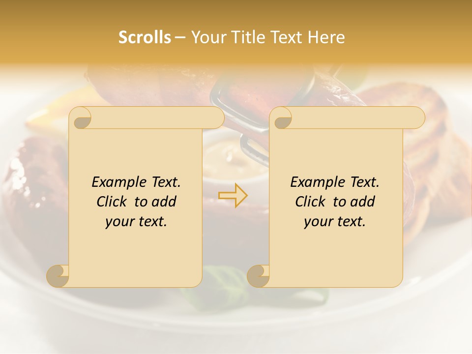 Restaurant Grill Dinner PowerPoint Template