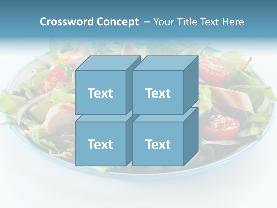 Grilled Fillet Onion PowerPoint Template