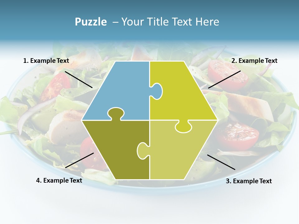 Grilled Fillet Onion PowerPoint Template