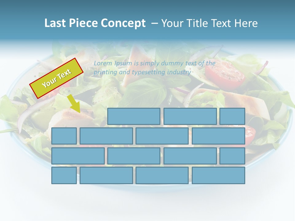 Grilled Fillet Onion PowerPoint Template