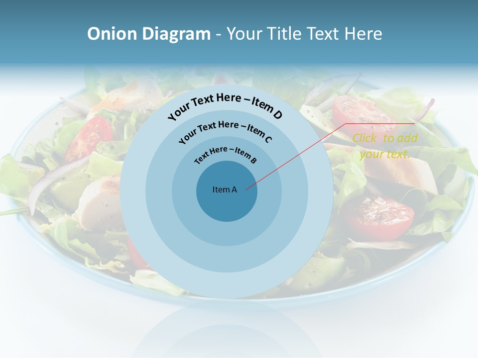 Grilled Fillet Onion PowerPoint Template
