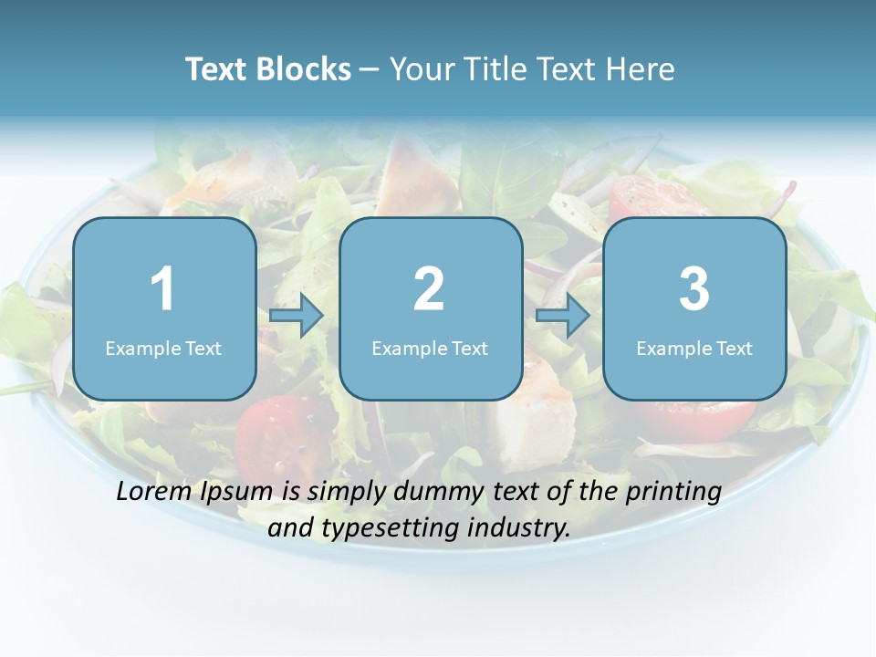 Grilled Fillet Onion PowerPoint Template