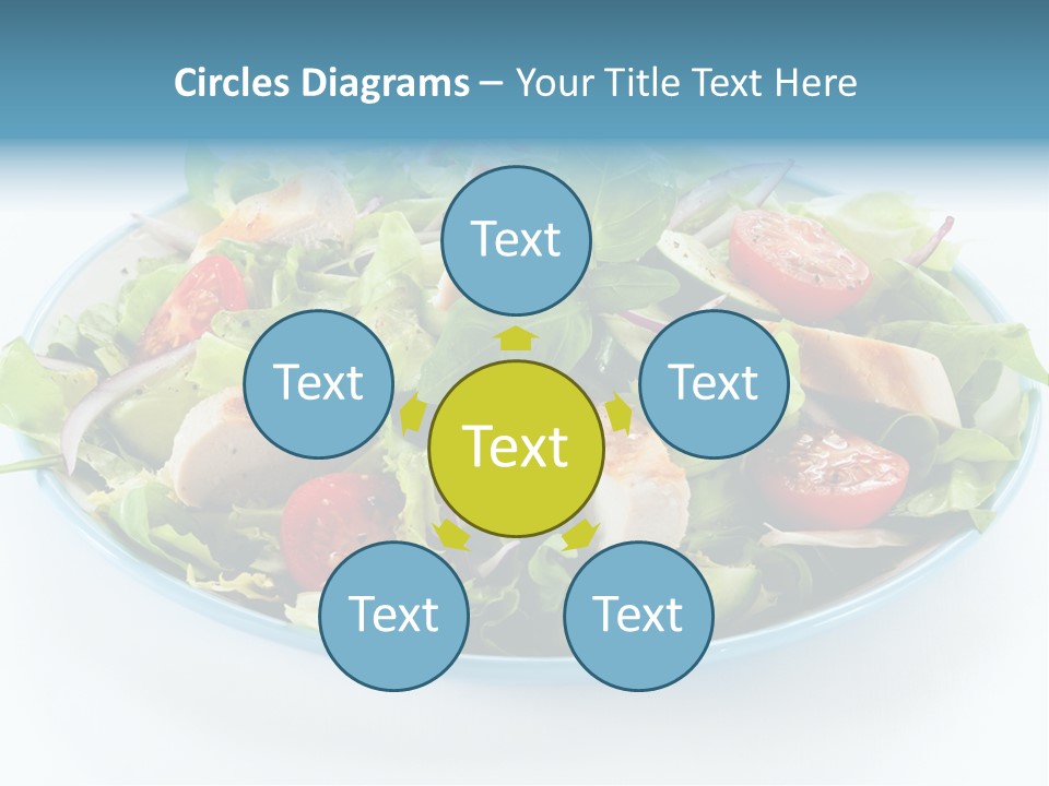 Grilled Fillet Onion PowerPoint Template