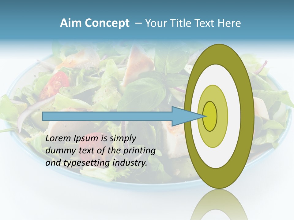 Grilled Fillet Onion PowerPoint Template