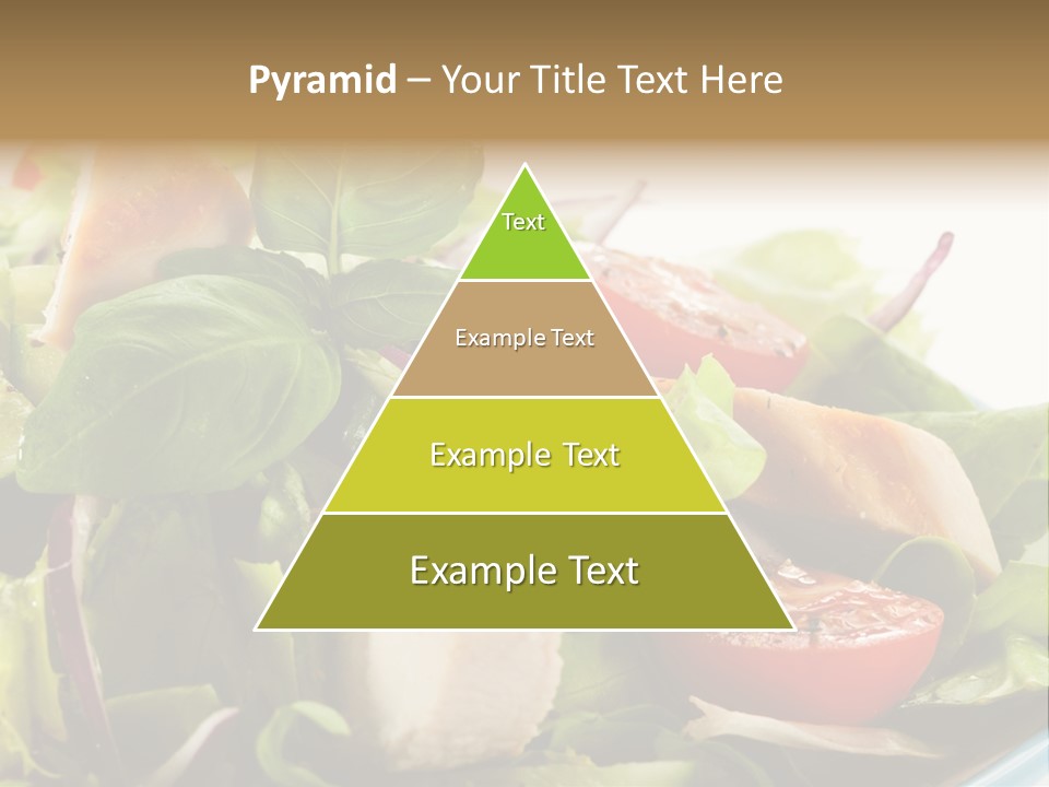 Roasted Vegetarian Vegetable PowerPoint Template