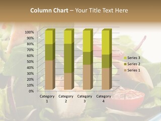 Roasted Vegetarian Vegetable PowerPoint Template