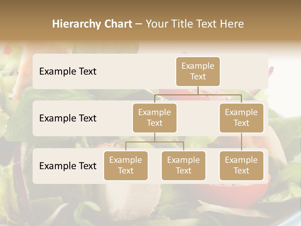 Roasted Vegetarian Vegetable PowerPoint Template