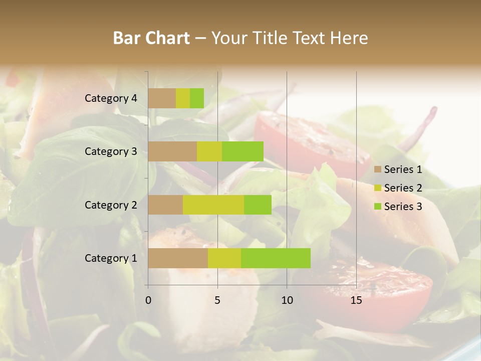 Roasted Vegetarian Vegetable PowerPoint Template