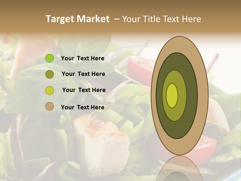 Roasted Vegetarian Vegetable PowerPoint Template