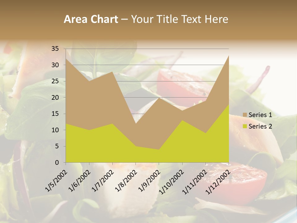 Roasted Vegetarian Vegetable PowerPoint Template
