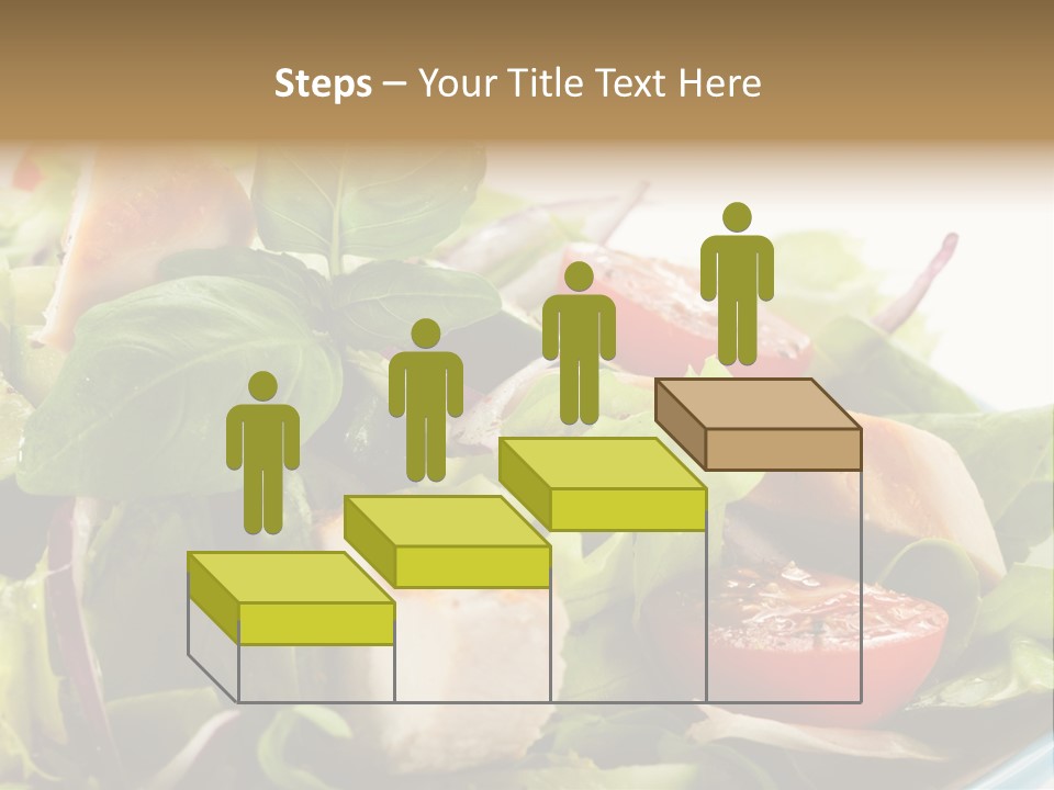 Roasted Vegetarian Vegetable PowerPoint Template