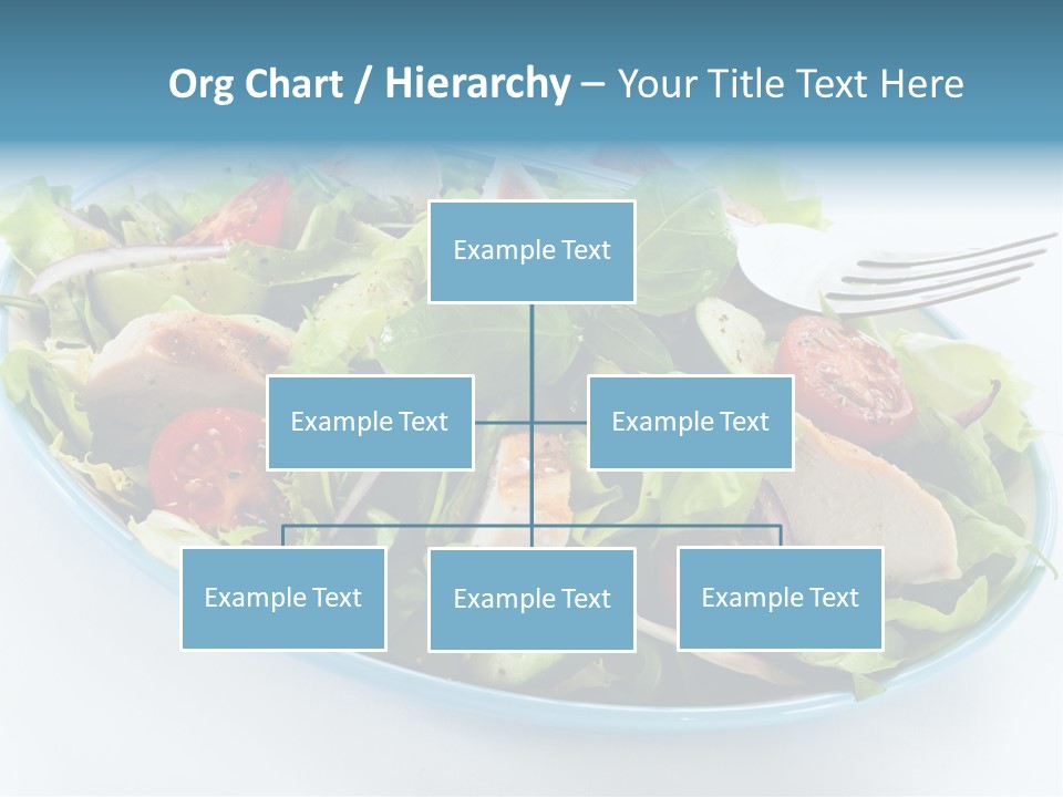 Close Up Dinning Low Fat PowerPoint Template