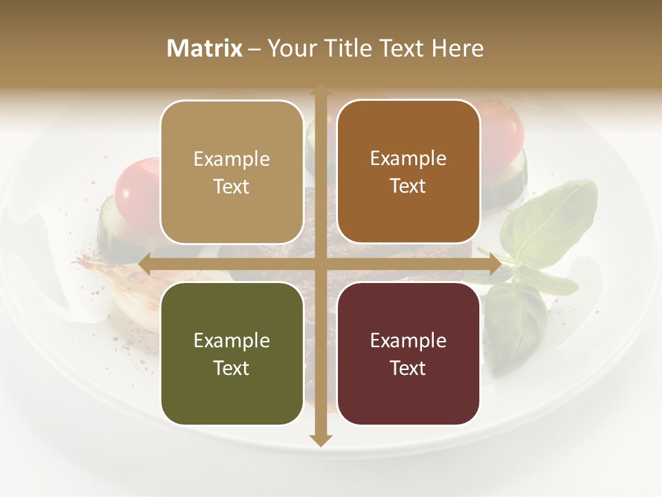 Bbq Sirloin Eat PowerPoint Template