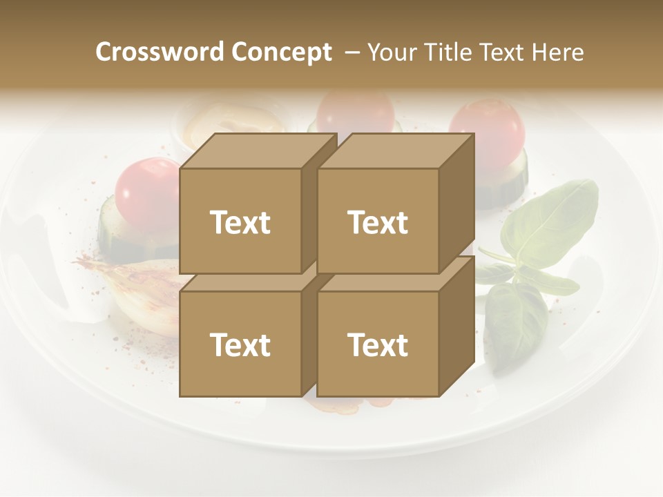 Bbq Sirloin Eat PowerPoint Template