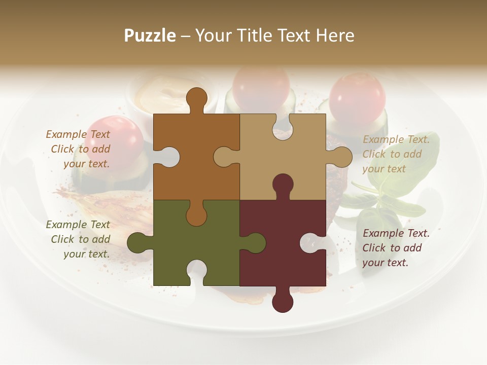 Bbq Sirloin Eat PowerPoint Template