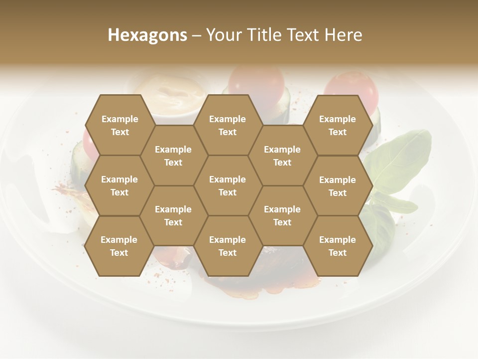 Bbq Sirloin Eat PowerPoint Template