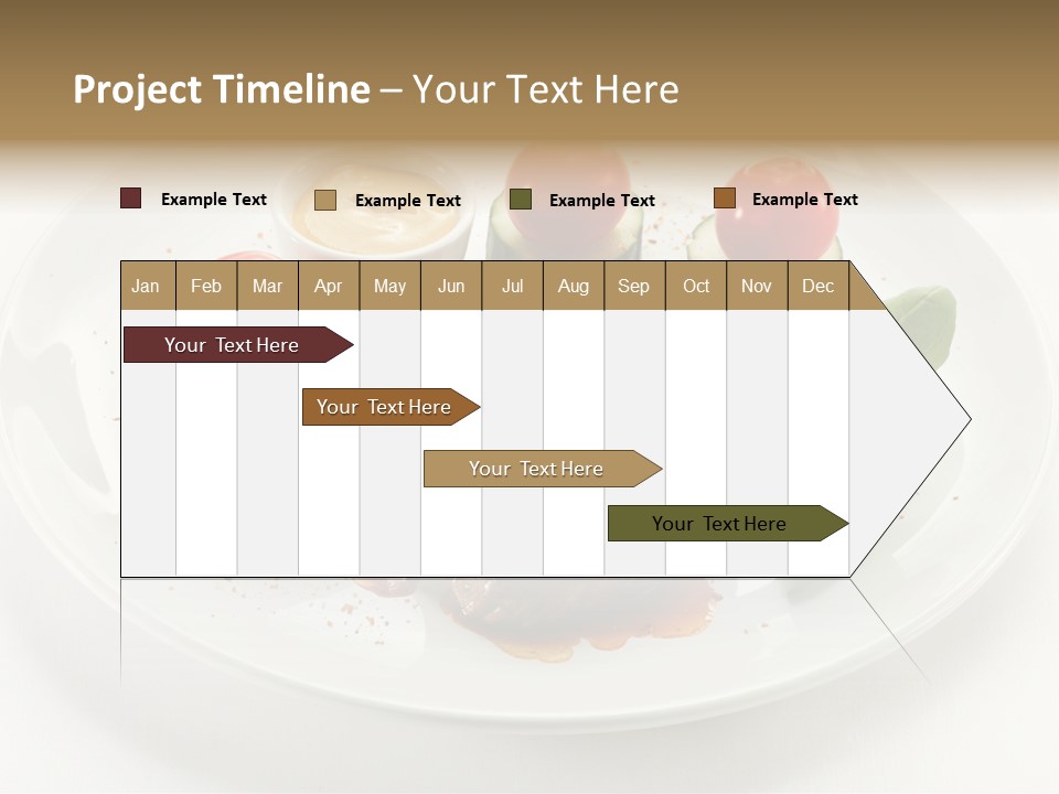 Bbq Sirloin Eat PowerPoint Template