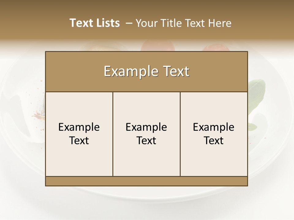 Bbq Sirloin Eat PowerPoint Template