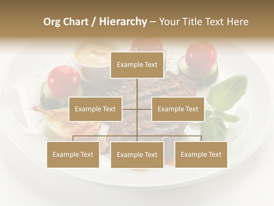 Bbq Sirloin Eat PowerPoint Template
