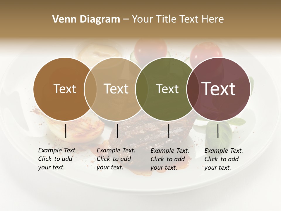 Bbq Sirloin Eat PowerPoint Template