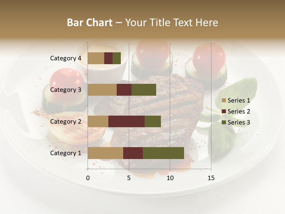 Bbq Sirloin Eat PowerPoint Template