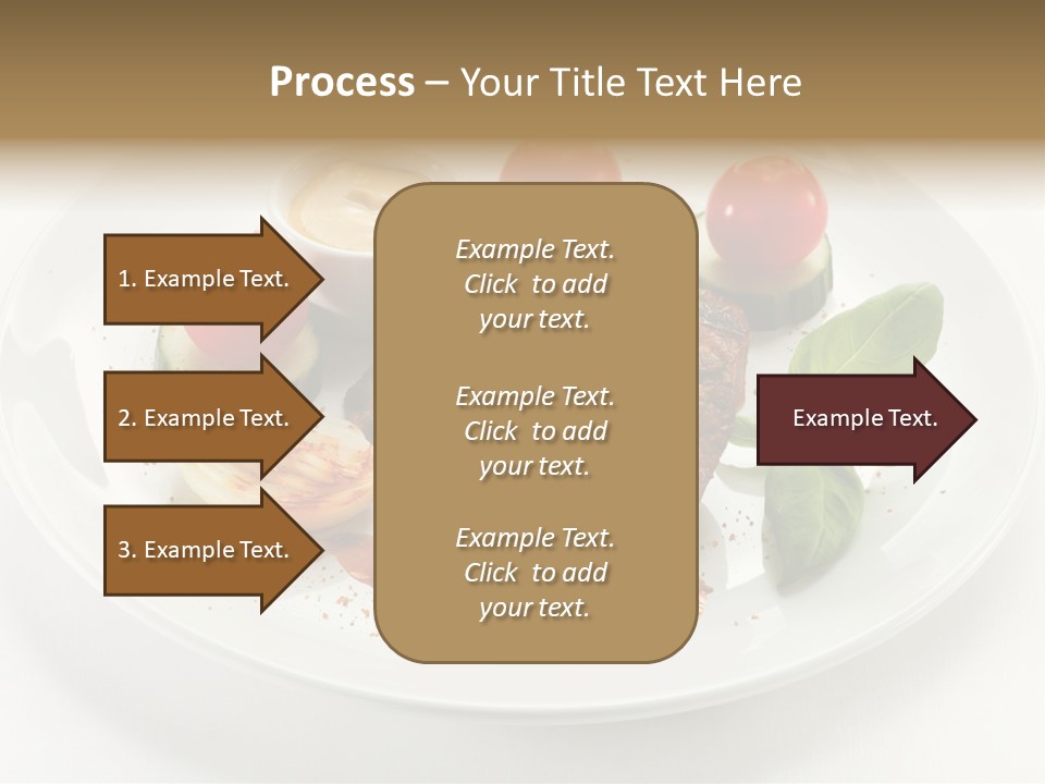 Bbq Sirloin Eat PowerPoint Template