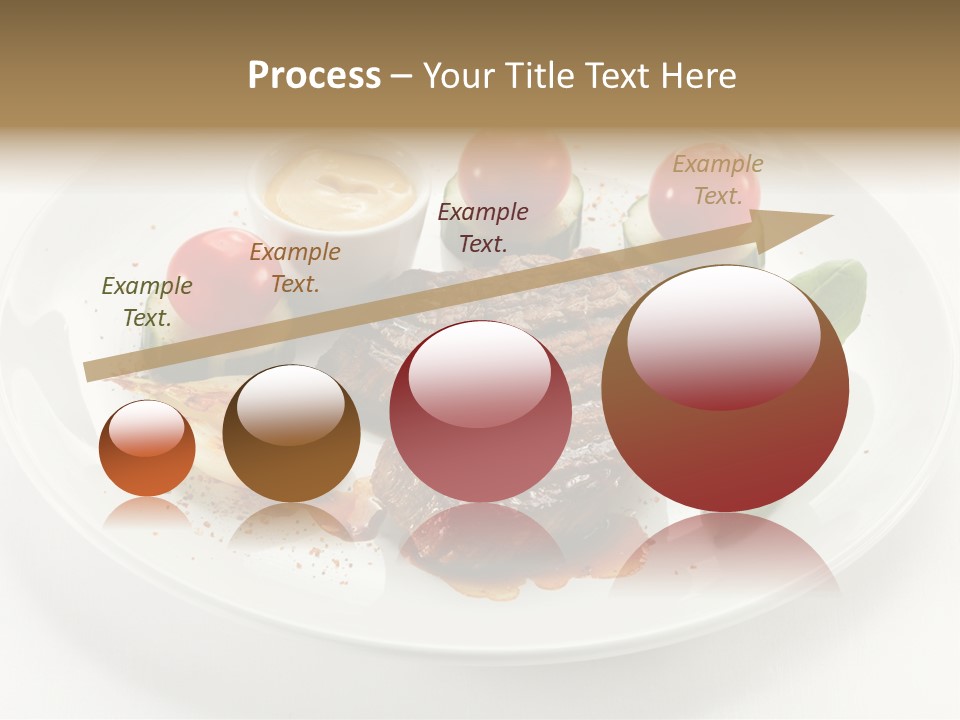 Bbq Sirloin Eat PowerPoint Template