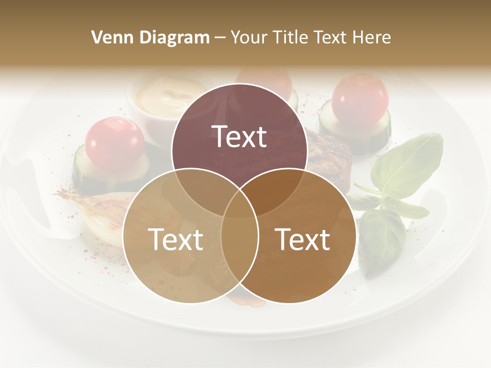 Bbq Sirloin Eat PowerPoint Template