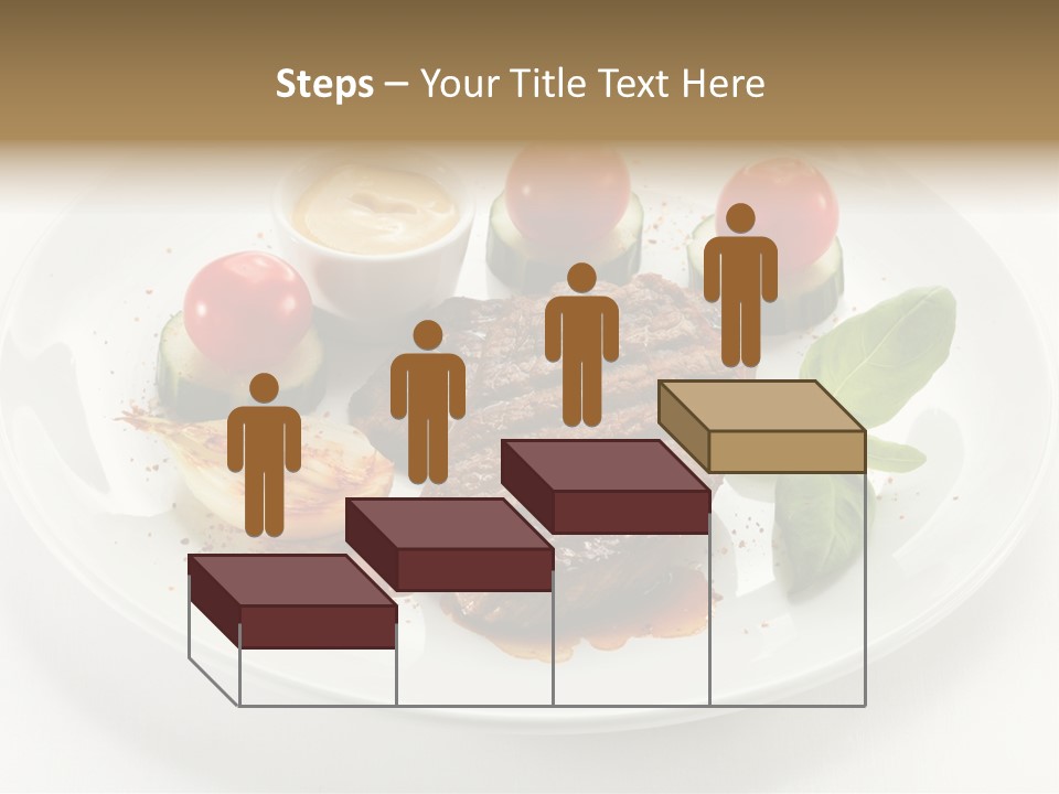 Bbq Sirloin Eat PowerPoint Template