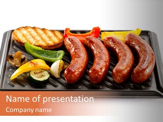 Picnic Vegetable Cooking PowerPoint Template