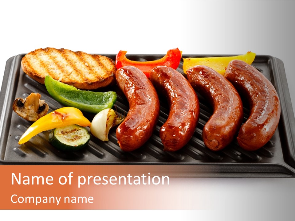 Picnic Vegetable Cooking PowerPoint Template