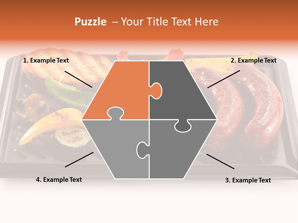 Picnic Vegetable Cooking PowerPoint Template