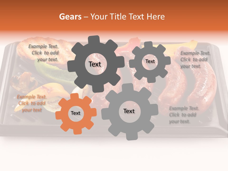 Picnic Vegetable Cooking PowerPoint Template