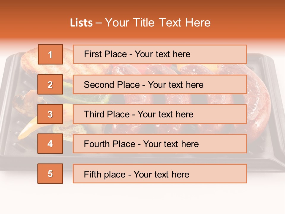 Picnic Vegetable Cooking PowerPoint Template