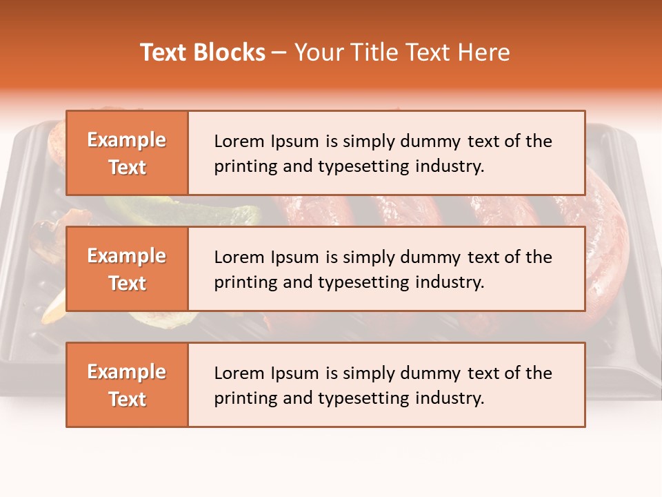 Picnic Vegetable Cooking PowerPoint Template