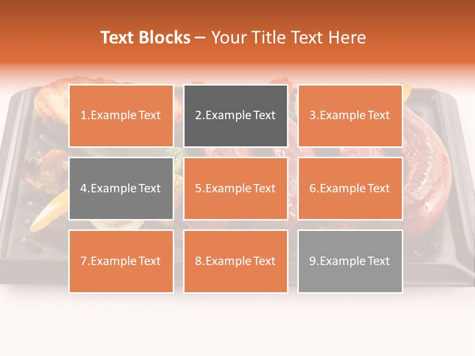 Picnic Vegetable Cooking PowerPoint Template