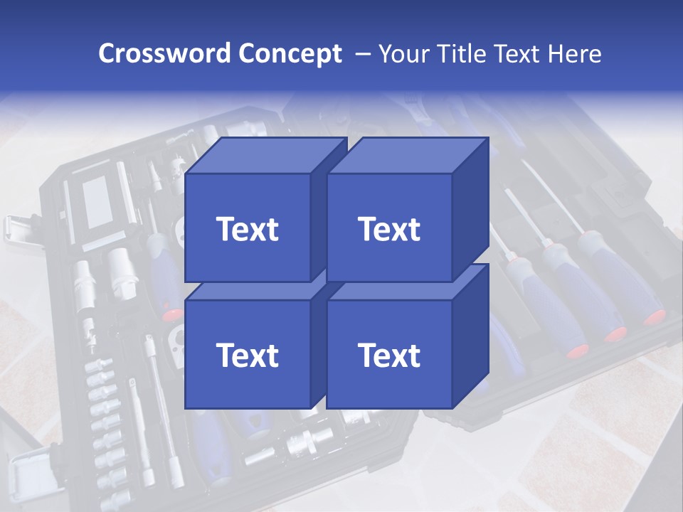 Work Box Car PowerPoint Template