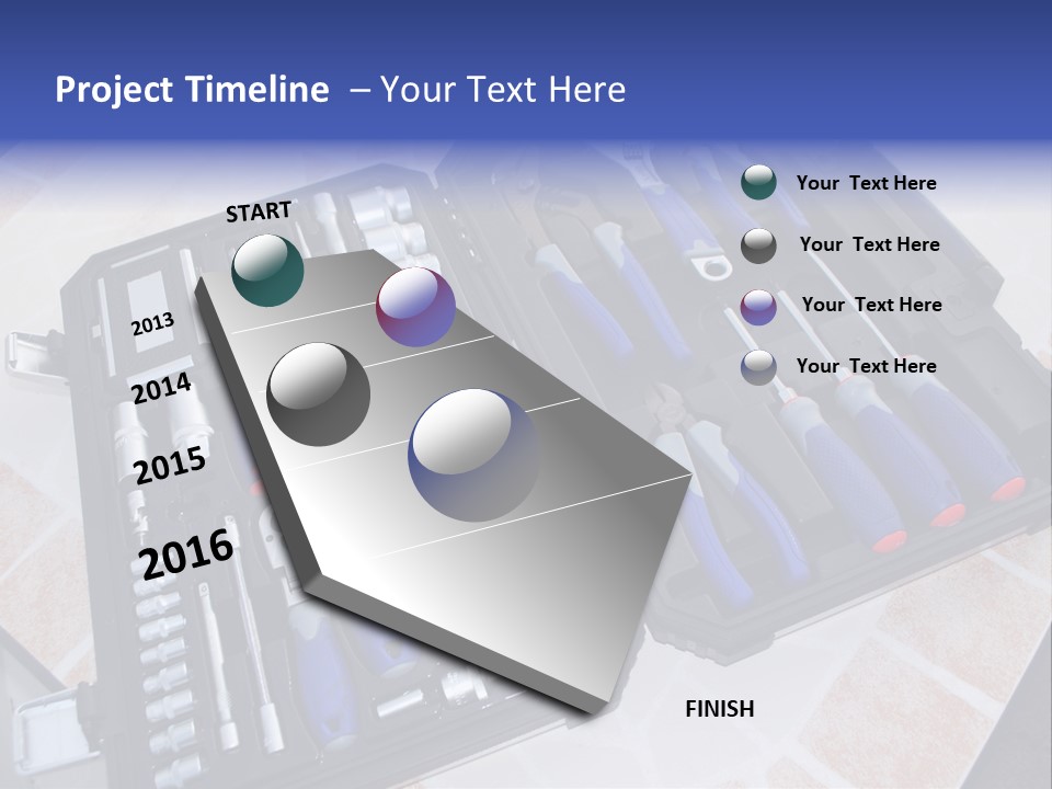 Work Box Car PowerPoint Template
