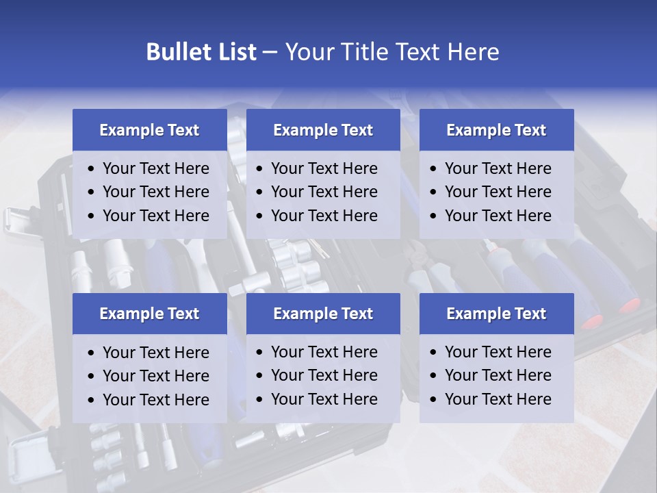 Work Box Car PowerPoint Template