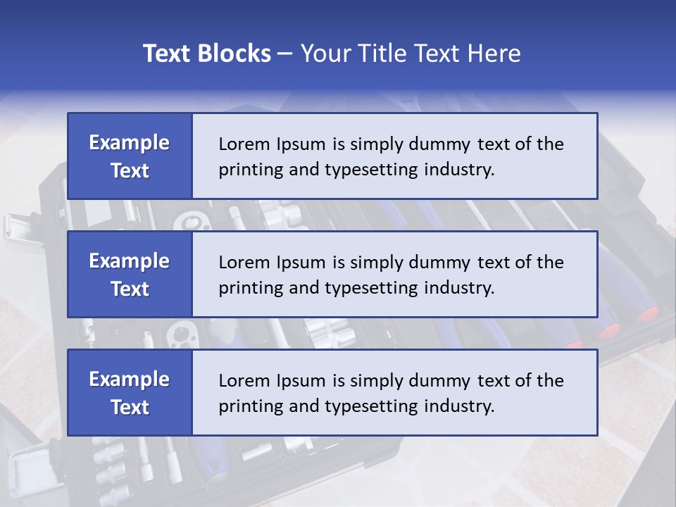 Work Box Car PowerPoint Template