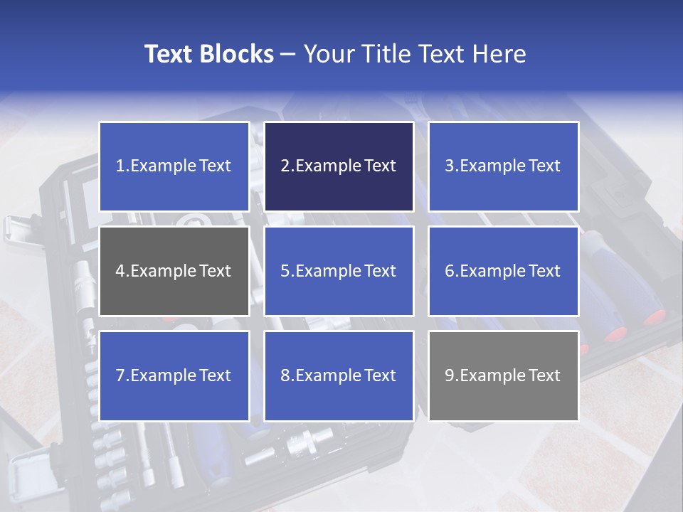 Work Box Car PowerPoint Template