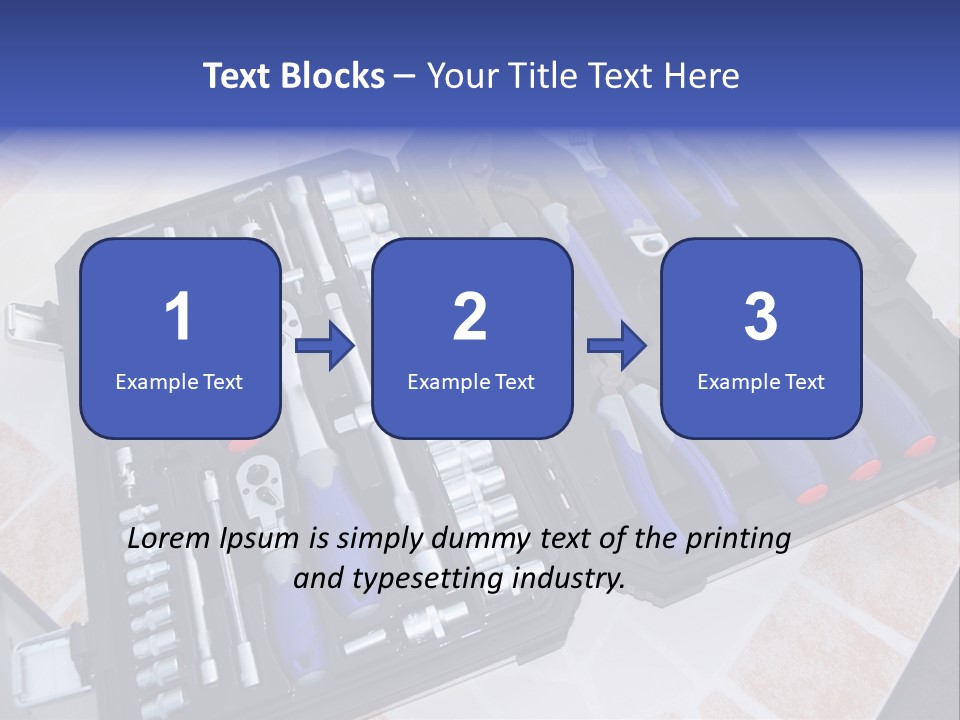 Work Box Car PowerPoint Template