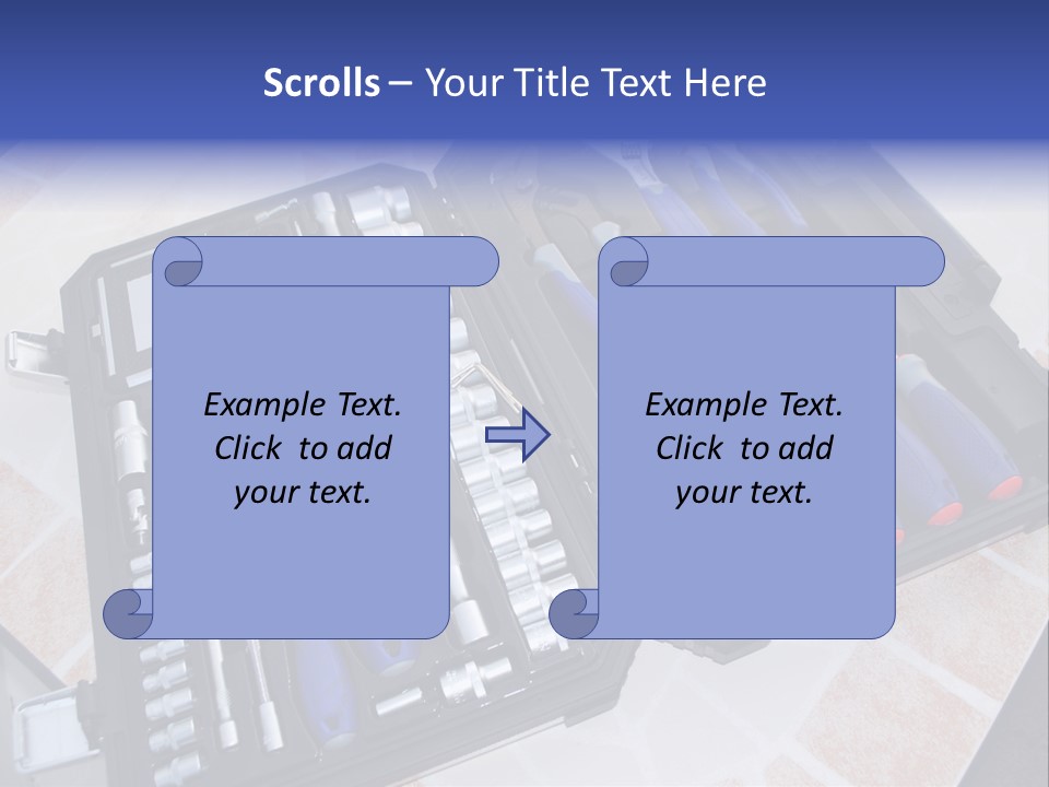 Work Box Car PowerPoint Template